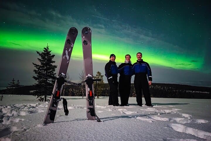 Backcountry Skiing Under the Northern Lights — Rovaniemi Evening Trek photo 2