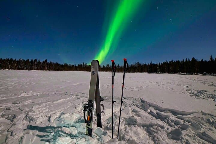 Backcountry Skiing Under the Northern Lights — Rovaniemi Evening Trek photo 3