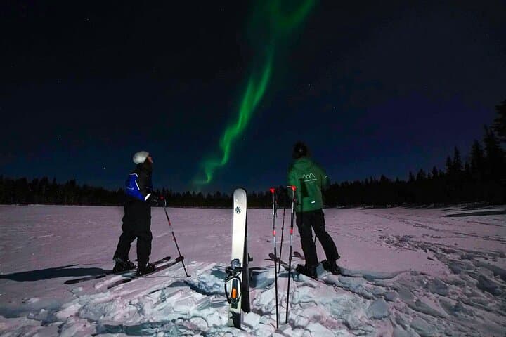 Backcountry Skiing Under the Northern Lights — Rovaniemi Evening Trek photo 4