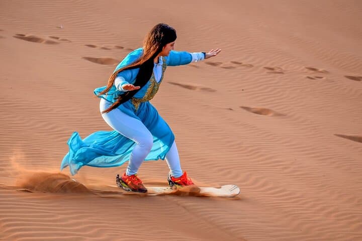 Dubai Red Dune Camel Trekking Desert Safari & BBQ Experience photo 6