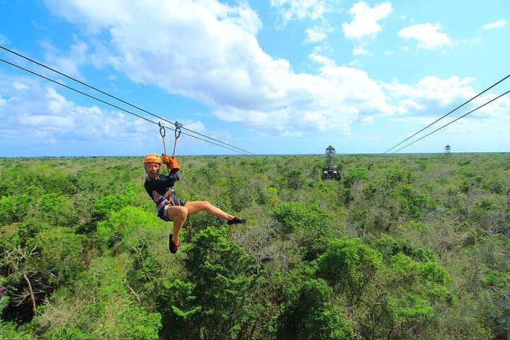 Rappel, Ziplines & Snorkel: Full-Day Extreme Adventure from the Riviera Maya photo 4