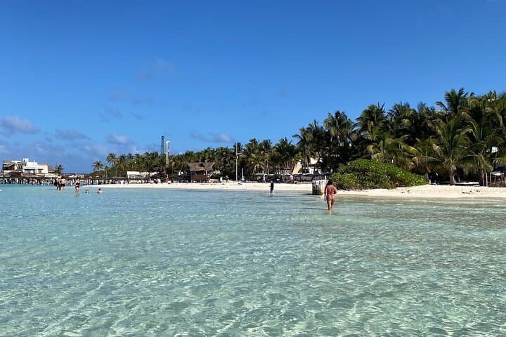 Catamaran to Isla Mujeres: Snorkel Meco Reef & Playa Norte with Open Bar from Cancun photo 2