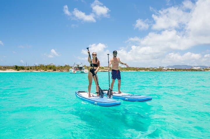 Private Full-Day Catamaran Tour to Tintamarre, Pinel & Happy Bay — St Maarten photo 4