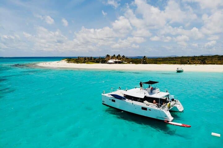 Private Full-Day Catamaran Tour to Tintamarre, Pinel & Happy Bay — St Maarten