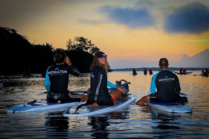 Sunrise SUP on Bacalar Lagoon — Private Paddle to Black Cenote & Pirates Canal photo 2
