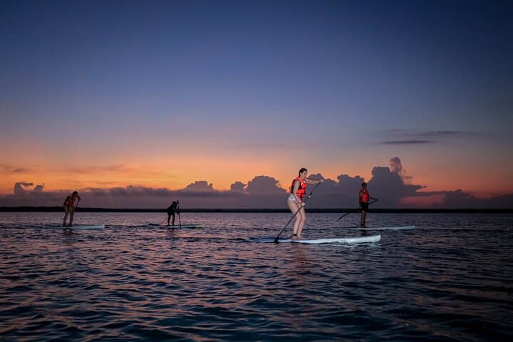 Sunrise SUP on Bacalar Lagoon: Paddle the Black Cenote & Pirate's Canal photo 4