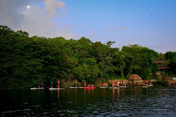Sunrise SUP on Bacalar Lagoon: Paddle the Black Cenote & Pirate's Canal photo 6