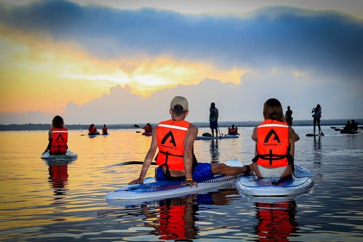 Sunrise SUP on Bacalar Lagoon: Paddle the Black Cenote & Pirate's Canal photo 3
