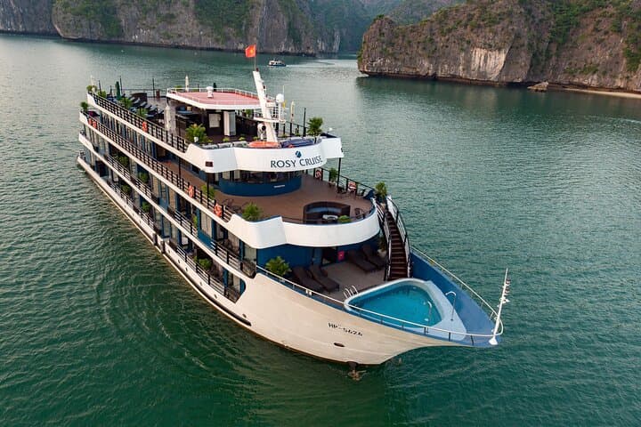 Rosy Cruise: 3-Day Halong & Lan Ha Bay Private-Balcony Cruise photo 2