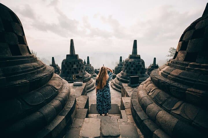 Borobudur Top Access and Prambanan Day Tour from Yogyakarta