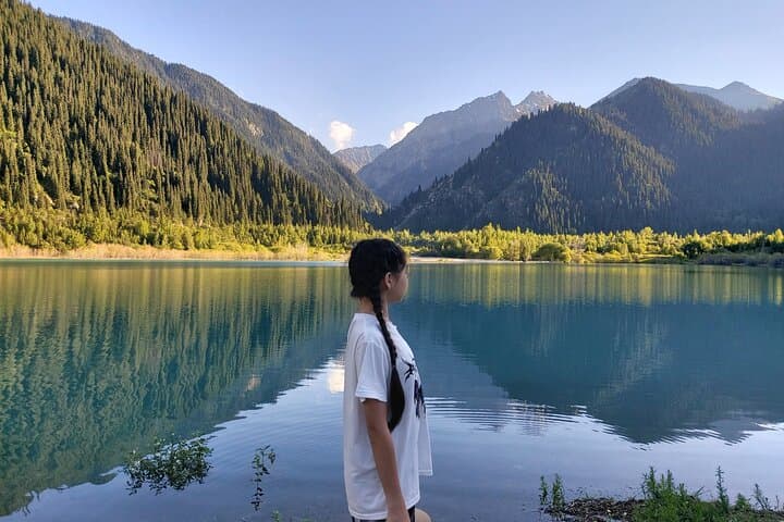 Half-Day at Issyk Lake: Alpine Lake, Golden Man Museum & Tourgen Waterfall
