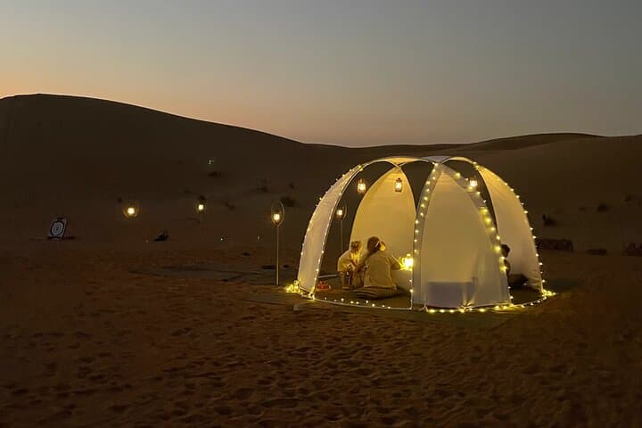 Private Dubai Desert BBQ: Sunset Dune Drive & Exclusive Camp Dinner photo 2