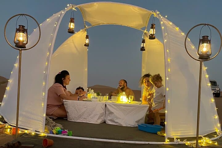 Private Dubai Desert BBQ: Sunset Dune Drive & Exclusive Camp Dinner photo 4