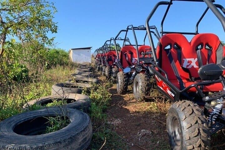 Buggy Kart Racing in Mfufuma Village — High-Speed Fun Near Stone Town, Zanzibar