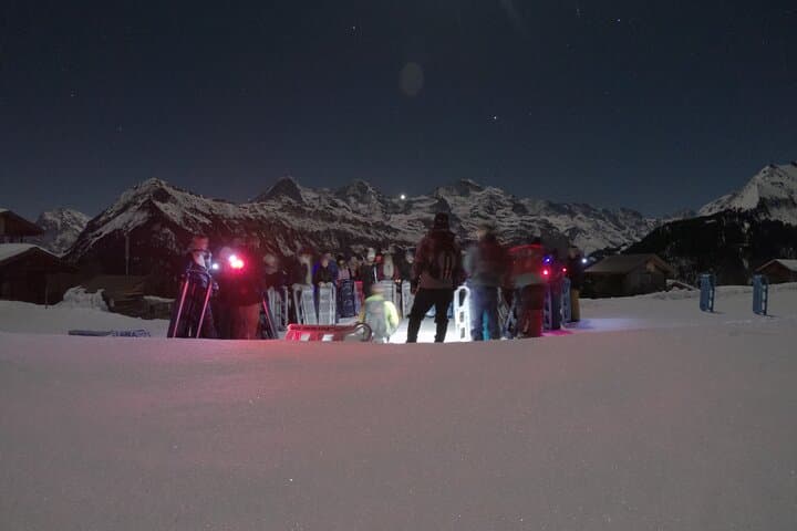 Night Sledding from Interlaken: Moonlit Sled Ride Through Forests & Frozen Waterfalls photo 4