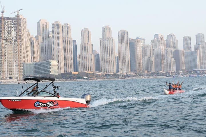 High-Speed Banana Boat Ride in Dubai Marina: 30-Min Thrill on Arabian Waters photo 2