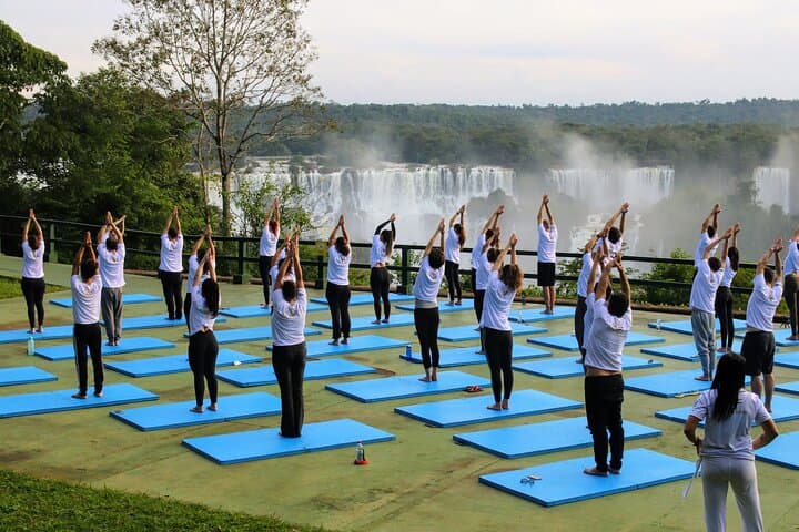 Yoga & Mindfulness at Iguazu Falls: 90-Minute Breathwork and Restorative Practice