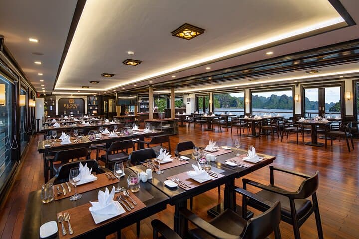 Overnight Luxury: Peony Cruise Through Ha Long & Lan Ha Bay (2D/1N) photo 3
