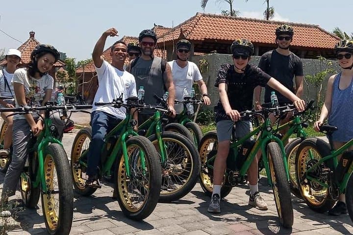 Gianyar Waterfall eBike Private Tour: Kanto Lampo, Rice Terraces & Taman Nusa photo 1