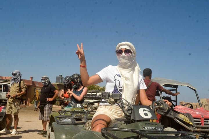 Sinai Desert Quad Biking, Camel Ride & Bedouin Dinner — Half-Day Adventure from Sharm El Sheikh photo 2