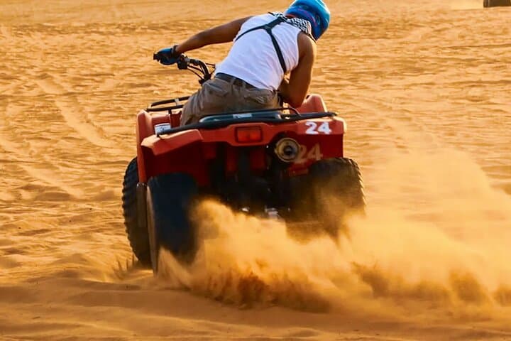 Morning Lahbab Desert Safari: Quad Biking, Dune Bashing & Camel Ride in Dubai photo 3