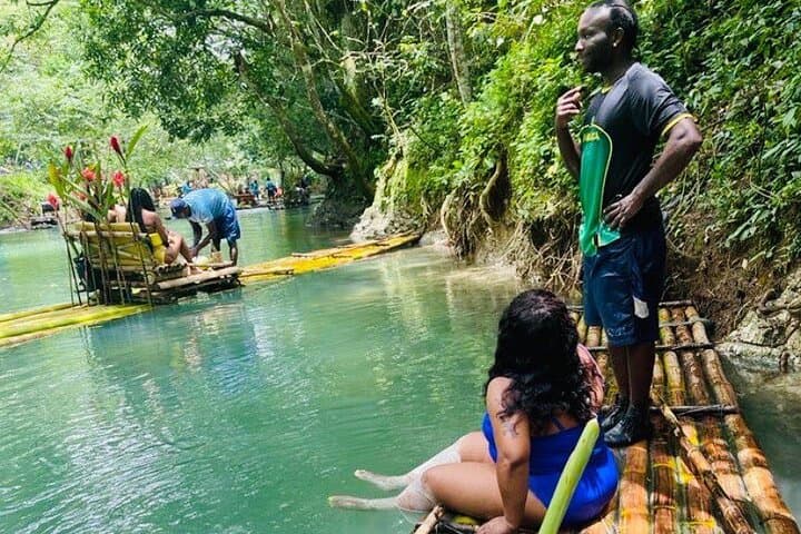 Great River Bamboo Rafting and Caribbean Horseback Ride from Montego Bay