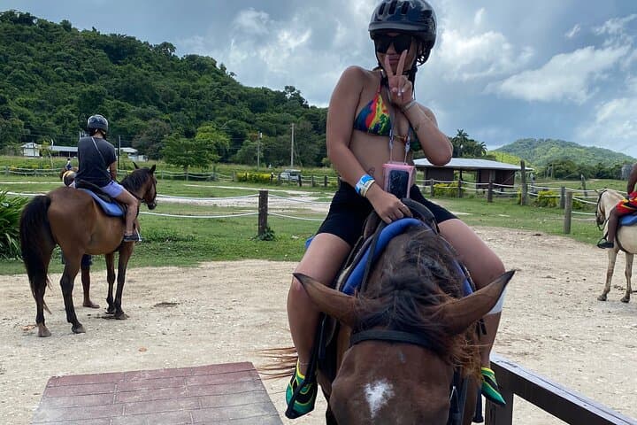 Great River Bamboo Rafting and Caribbean Horseback Ride from Montego Bay photo 6