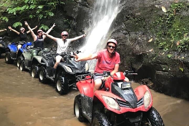 Ubud ATV & Ayung River Rafting — Quad Through Tunnel, Waterfall and Rapids photo 3