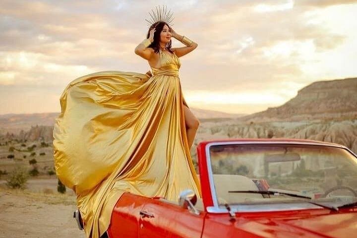 Classic Car Photo Tour in Cappadocia: Sunrise & Sunset Valley Panoramas photo 3
