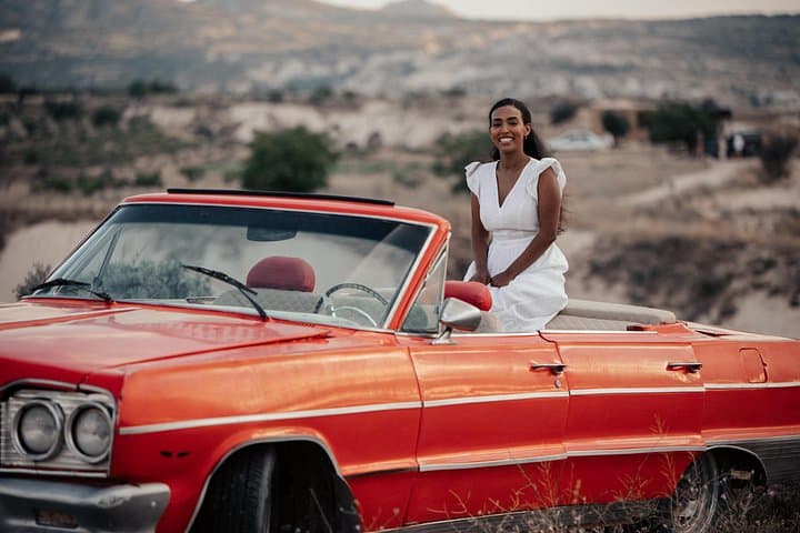 Classic Car Photo Tour in Cappadocia: Sunrise & Sunset Valley Panoramas photo 4