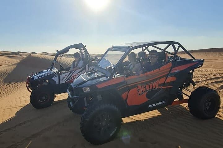 Sunset Buggy Red Dunes Safari — Dubai Desert Camp, BBQ & Sandboarding photo 3