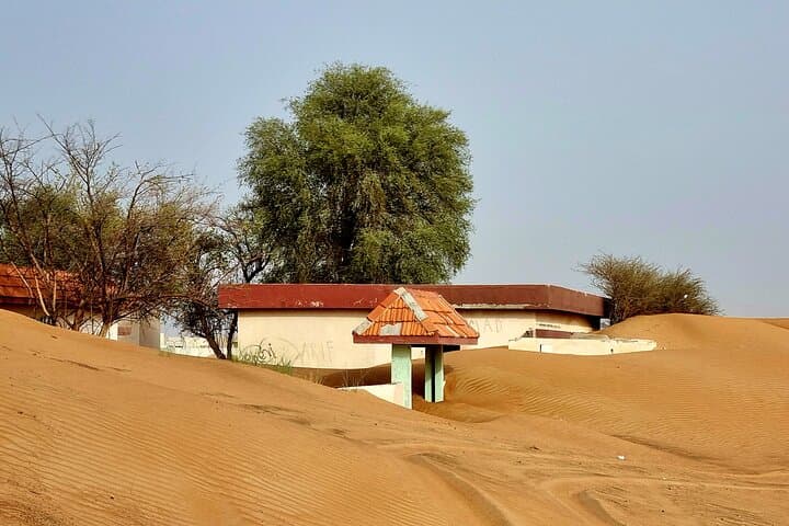 Private Al Madam Ghost Village Desert Safari with Dune Bashing & Sandboarding photo 2