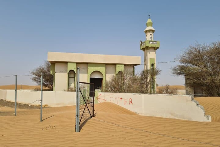 Private Al Madam Ghost Village Desert Safari with Dune Bashing & Sandboarding photo 4