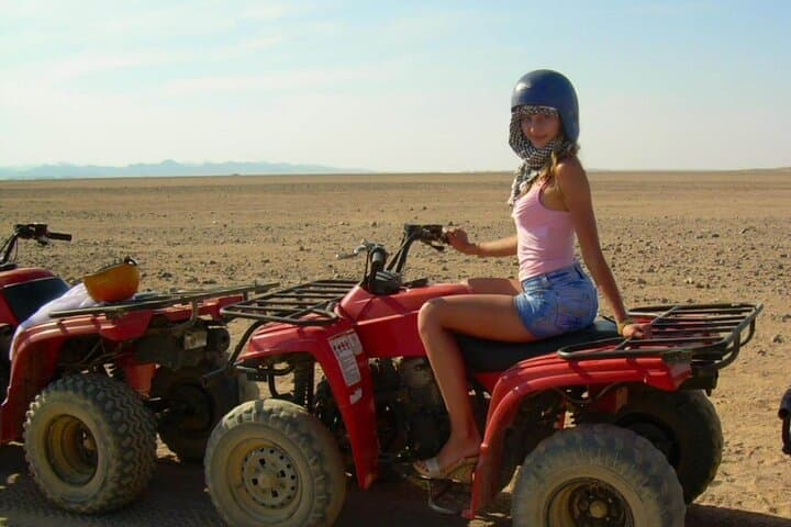 Hurghada Sunset Quadbike & Bedouin Village Desert Safari photo 1