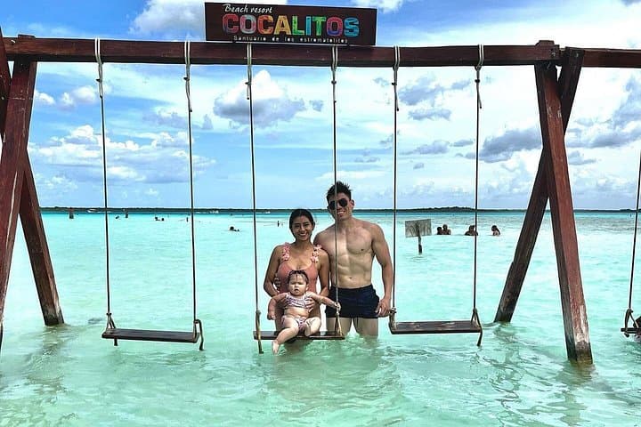Pontoon Tour in Bacalar: Exploring the Lagoon of Seven Colours photo 3