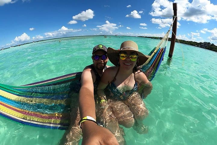 Pontoon Tour in Bacalar: Exploring the Lagoon of Seven Colours photo 5
