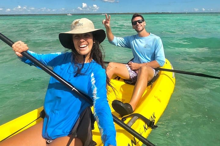 Kayak Bacalar Lagoon: Cenote Azul & MarMol Club Day Trip from Cancún photo 2