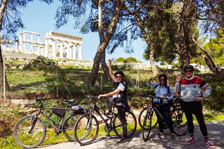Aegina Bike Tour from Athens — Sea Roads, Ancient Temples & Beach Breaks photo 3