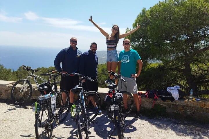 Aegina Bike Tour from Athens — Sea Roads, Ancient Temples & Beach Breaks