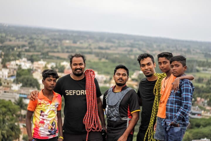 Rock Climbing in Badami: Guided Lessons on Ancient Sandstone Cliffs photo 5