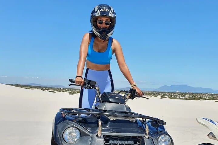 Quad Biking the Atlantis Dunes: Cape Town Sand Adventure with Table Mountain Views photo 6