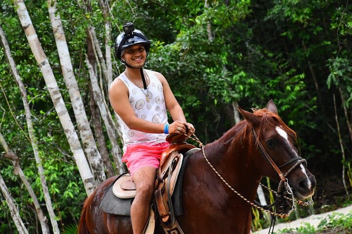 Playa del Carmen Jungle Combo: ATV, Zipline, Horseback & Cenote Adventure photo 2