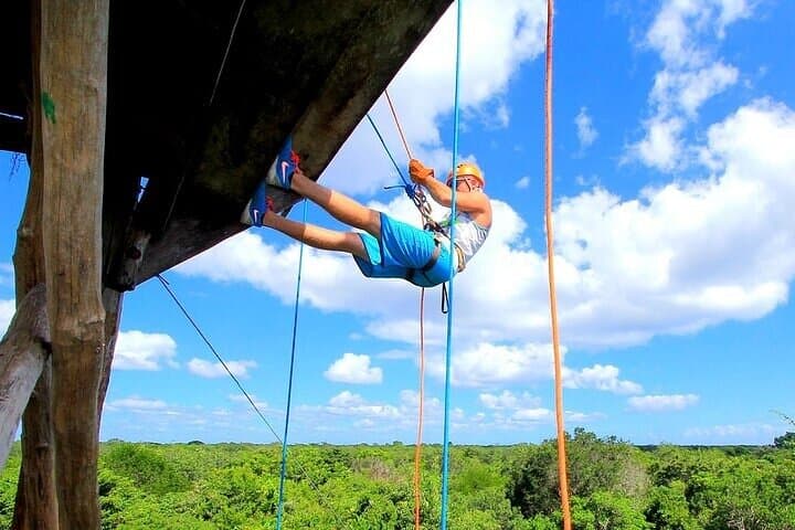 Riviera Maya Cenote Rappel, Zipline & Snorkel Adventure photo 3