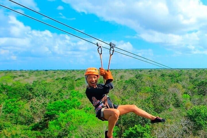 Riviera Maya ATV, Zipline & Cenote Swim from Playa del Carmen photo 1