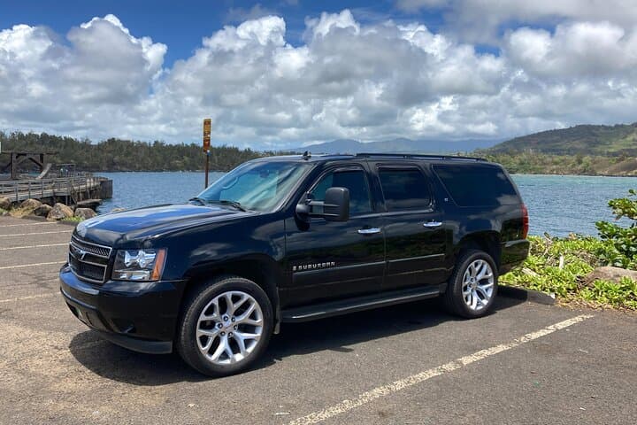 Private SUV Transfer from Lihue Airport to Hanalei, Princeville & Kilauea