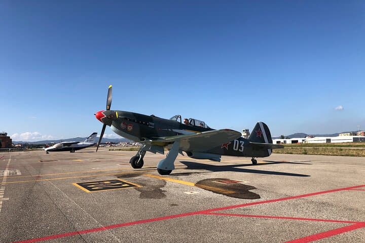 Private Warbird Flight from Sabadell: Yak-9 Aerobatics & Coastal Low-Flying near Barcelona photo 2