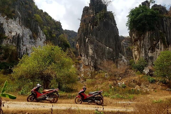 Kampong Trach Mountain Scooter Tour: Caves, Limestone Ridges & Local Lunch photo 2