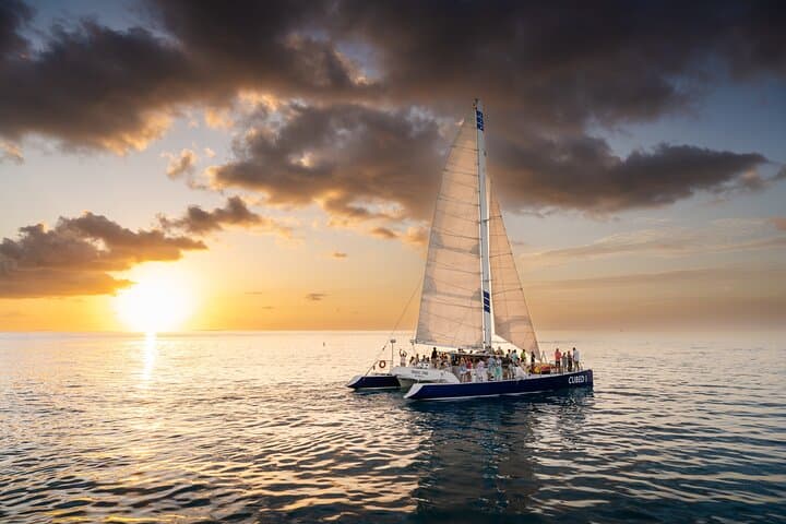 Key West Champagne Sunset Catamaran Cruise — 90-Minute Sunset Sail with Drinks photo 2