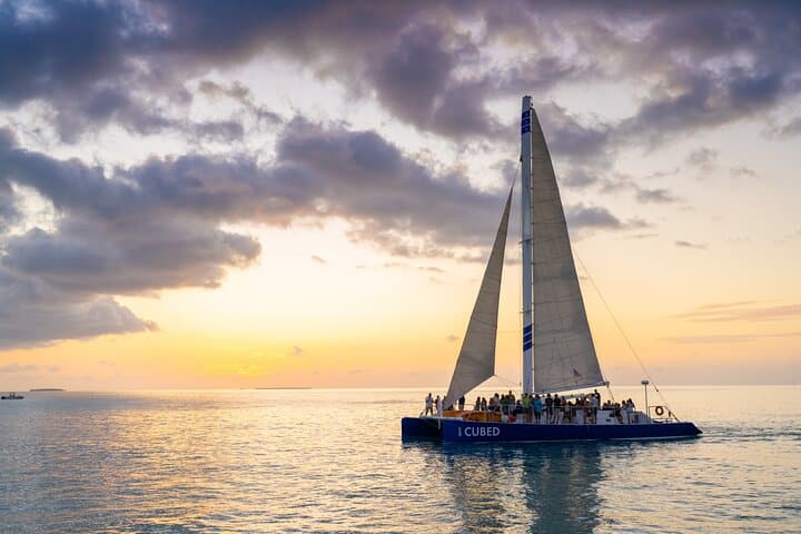Key West Champagne Sunset Catamaran Cruise — 90-Minute Sunset Sail with Drinks photo 3
