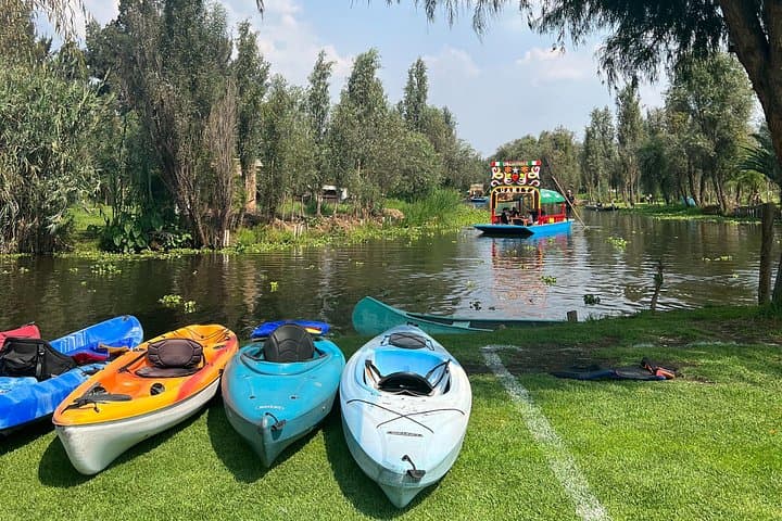 Paddle the Xochimilco Canals: Kayak Through Chinampas and Local Lunch photo 3